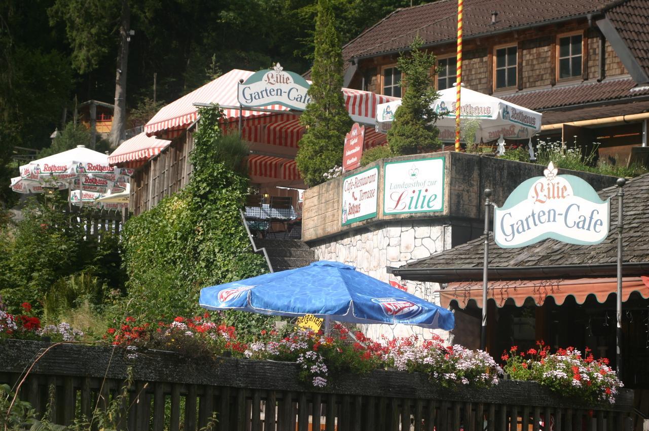 Gastehaus Zur Lilie Hotel Triberg im Schwarzwald Kültér fotó